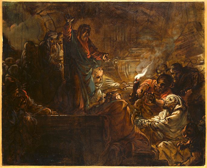 Jean-Baptiste DESHAYS - The Raising of Lazarus | MasterArt